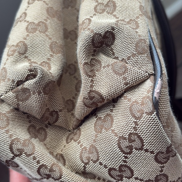 authentic Gucci diaper bag